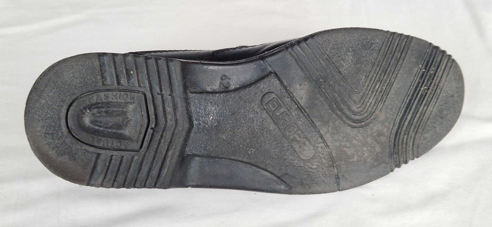 Pantofi barbatesti piele Otter negri 42