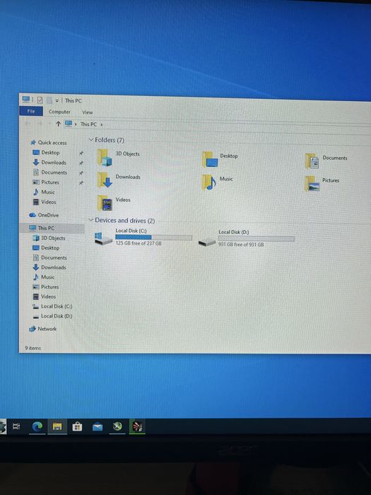 Геймърски компютър / i7 3770 / GTX 1070 8GB / 16GB RAM / 256GB SSD / 1TB HDD