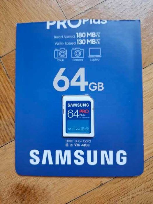 Carduri memorie micro sdxc Sandisk Ultra si Samsung PRO Plus 64Gb noi