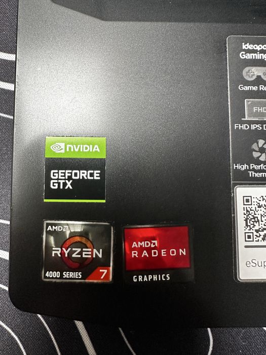 Lenovo Ideapad Gaming 3, Nvidia GTX 1650, 16 GB RAM, 15.6", 120hz