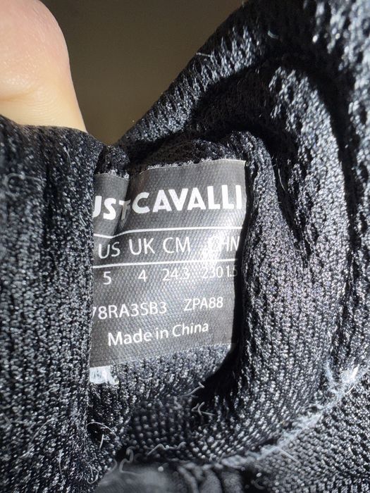 Adidasi Just Cavalli din piele