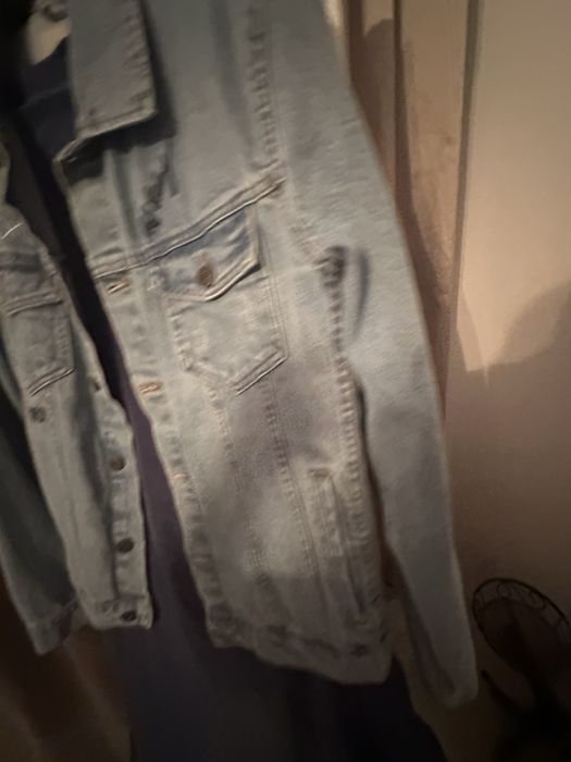 Geaca de blugi cu print
