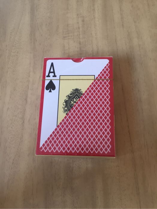 Покерный карты 100% пластик