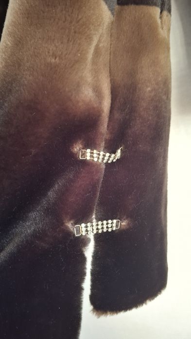 Шуба из меха бобра