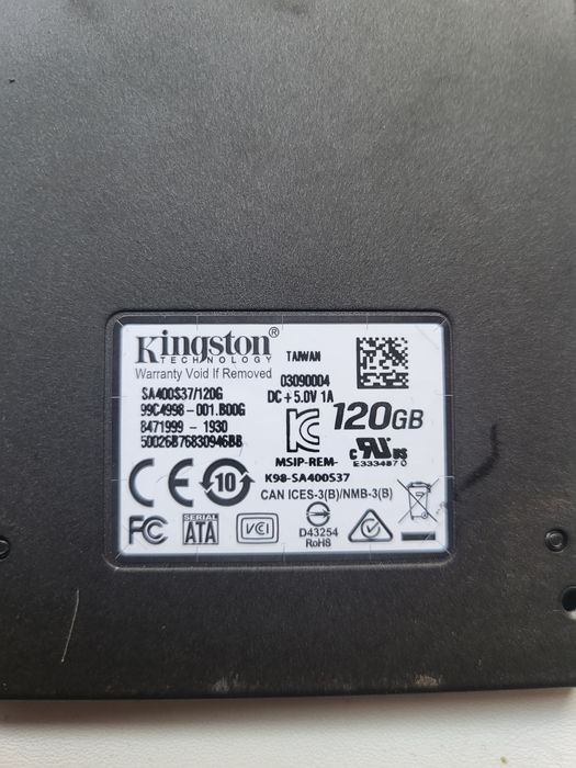 Жесткий диск SSD 120gb