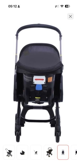 Коляска-автокресло MSTAR S800, черный
