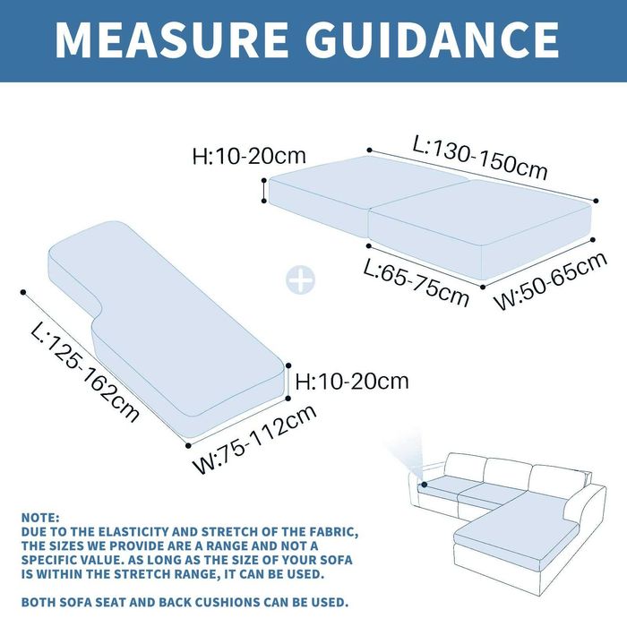 Set Huse Elastice Canapea Ystyle - BEJ - 1 Loc + Sezlong - NOI