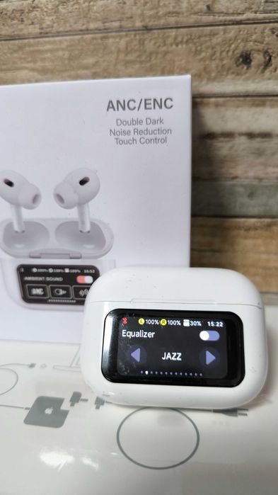 Слушалки с дисплей кристален звук