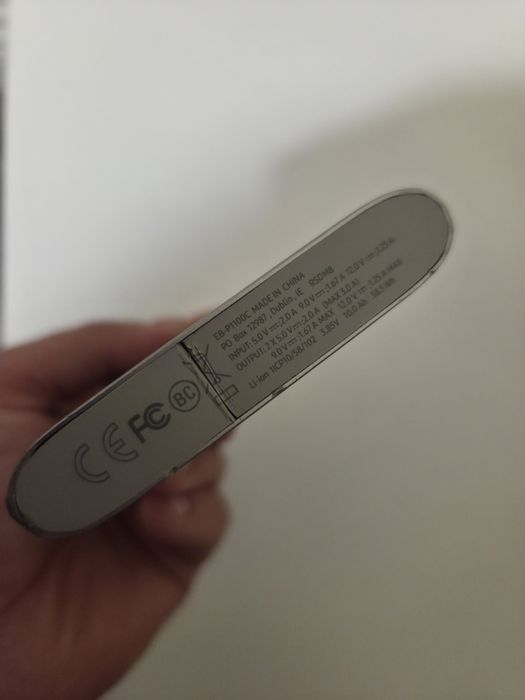 Baterie externă Samsung,carcasă metalică,  încărcare rapidă, Power Bank 10000 mAh Fast Charge USB-C