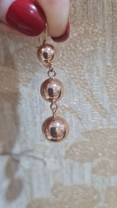 Золотые серьги 6грамм