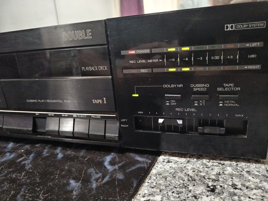 Dublu deck Akai hx-a305w stereo