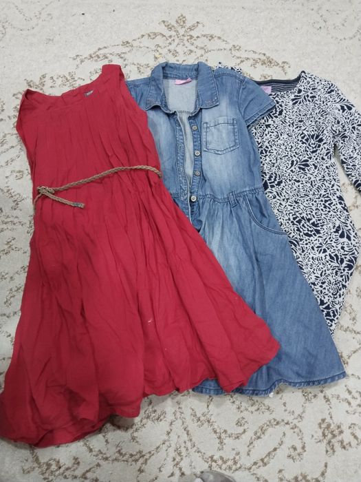 Платье на девочку 134 140