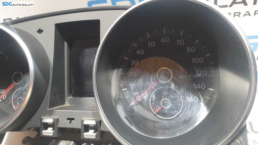 Kit Pornire ECU Calculator Motor Cip Cheie Ceas Bord cu Imobilizator Volkswagen Golf 6 2.0 TDI CBAB 2008 - 2014 Cod 03L906022LA 03L906022G 0281015476 5K0920960G [L2261]