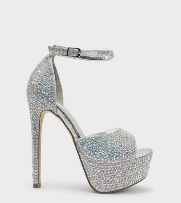 Дамски елегантни обувки на висок ток