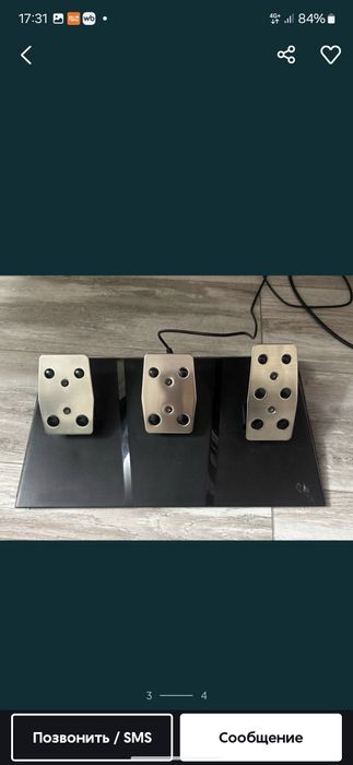 Руль игровой dexp wheelman pro gt