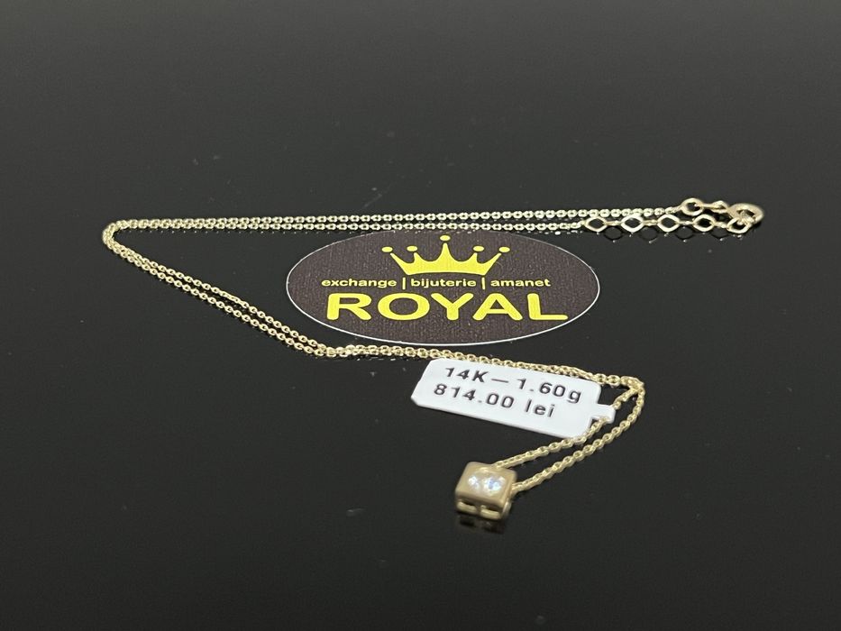 Bijuteria Royal CB : Lant aur 14k 1,60 grame