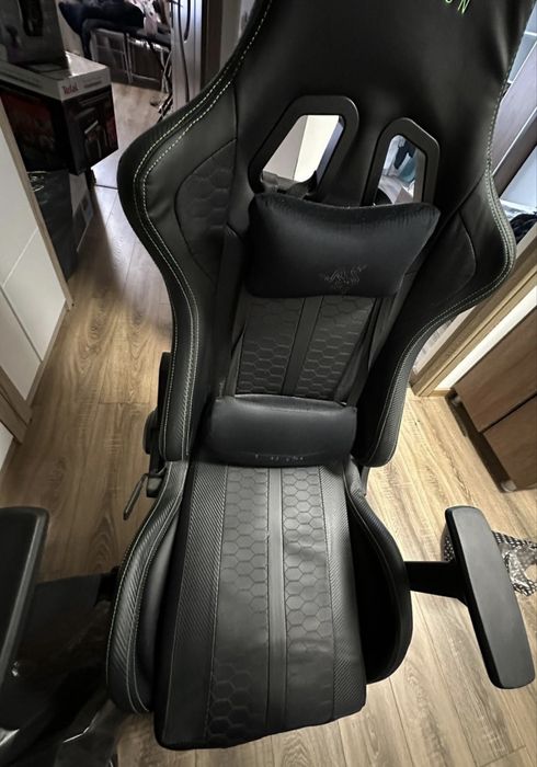 Scaun gaming Razer black&green