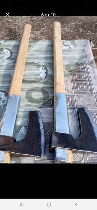 Ръчно ковани аламзани брадви