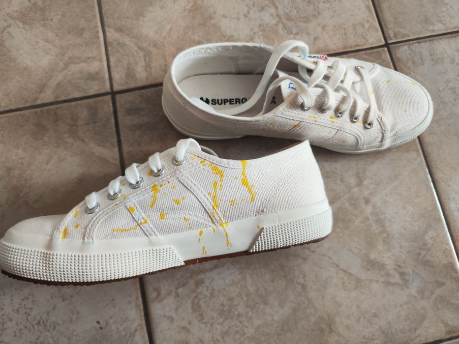 Бели кецове SUPERGA, 37