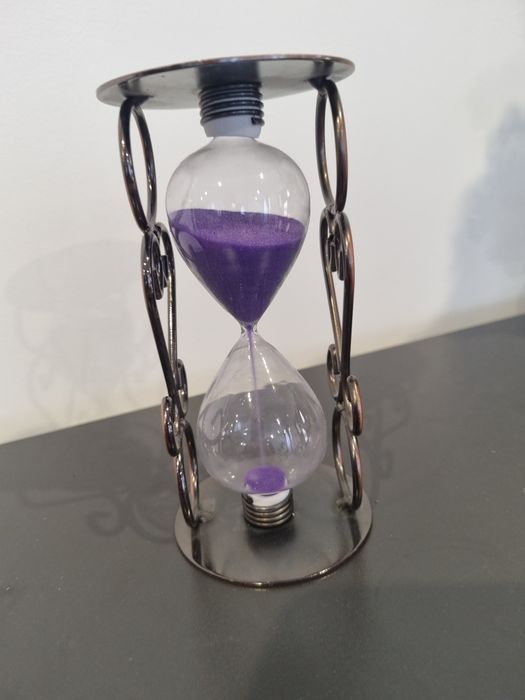 Clepsidra vintage, model deosebit, cu timer de 2m30s