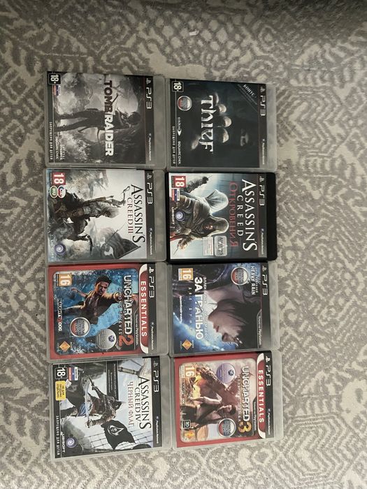 Диски на PlayStation 3