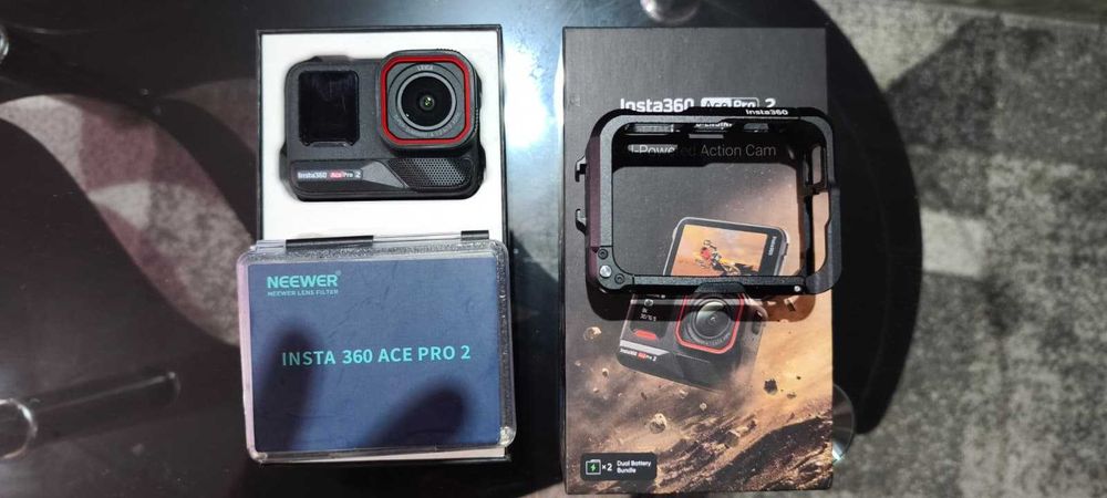 Insta360 Ace Pro 2 Dual Battery ( + ND Filters + Protective Cage )