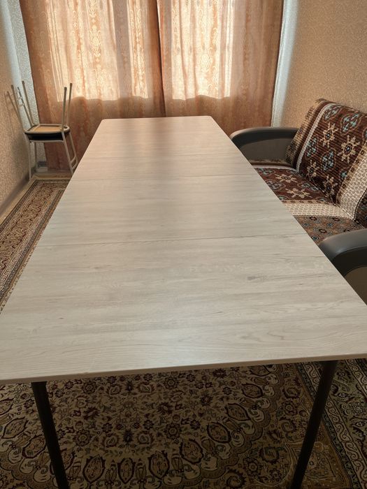 Продам стол-книжка Трансформер, ЛДСП, белый