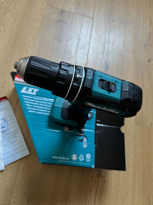 Makita DHP482Z 18V LXT – чисто нова, неизползвана + батерия и зарядно + гаранция