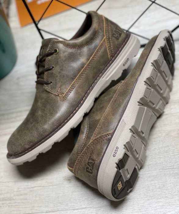 Туфли кожаные, мужские ботинки CATERPILLAR JACKSON [43/44]