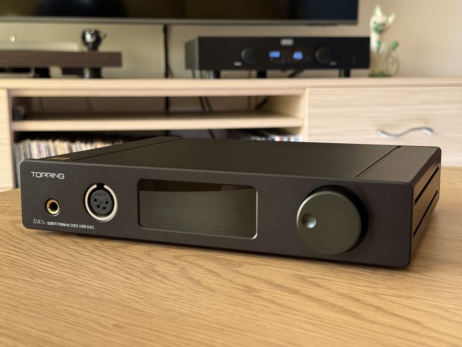 DAC Topping DX7s  si Căști Hi Fi Bowers Wilkins P7