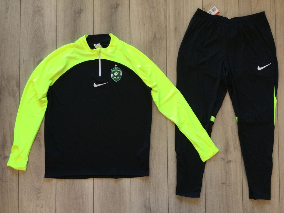НОВ тренировъчен футболен анцуг екип ФК Лудогорец на NIKE размер L