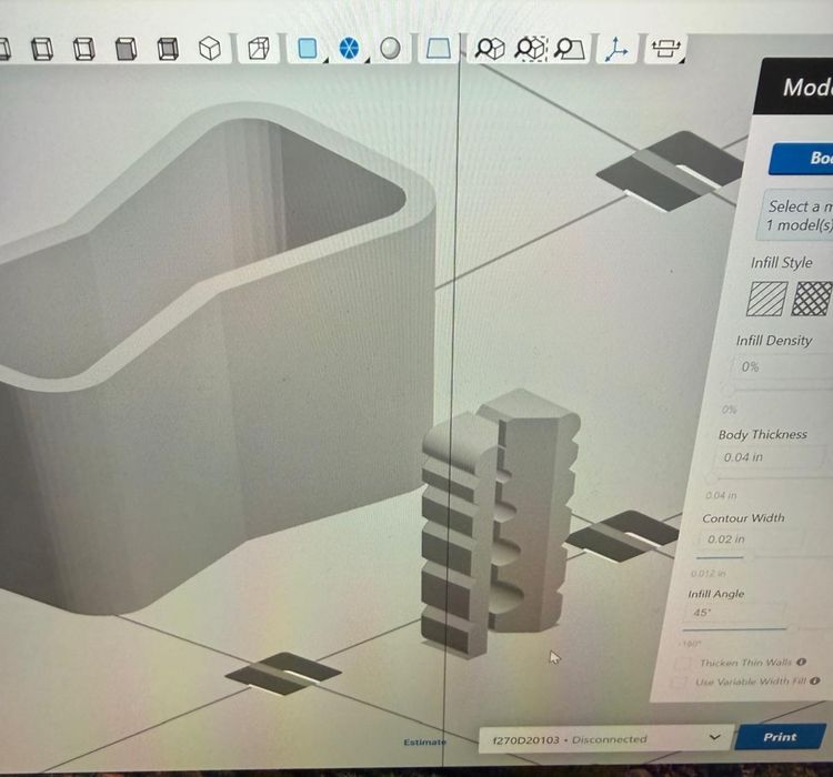 Print 3D la comanda si servicii CNC