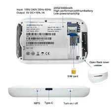 4G+ Unlock Dual Band Cat 6 Wireless Router Wifi CPE Gigabyte 1200Mbps