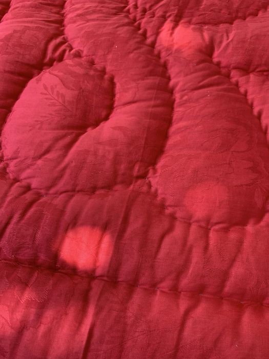 Вълнен копринен юрган