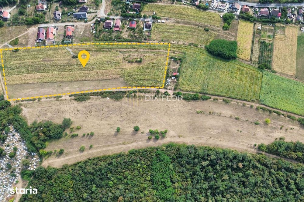 Teren parțial intravilan pentru investitori - Unirii