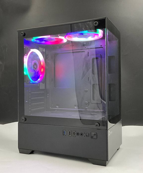 ZTTECH AK27B Case  
3Х RGB FAN 
Предназначен для материнских плат с