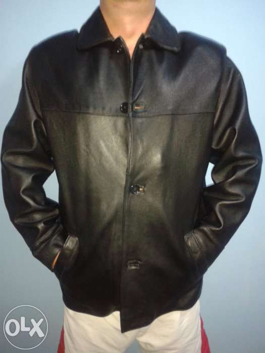 Geaca piele pentru bărbați