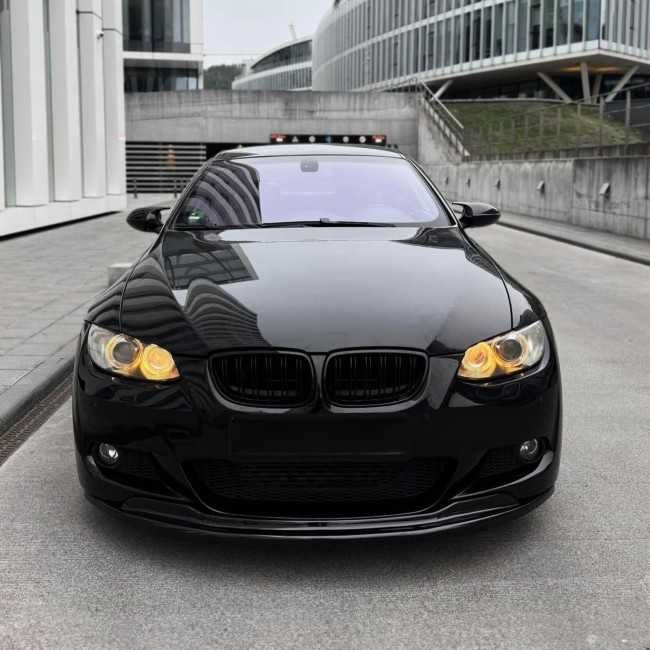 Grile Duble Bara Fata Nari M Style BMW E92 E93 LCI FACELIFT// NON FACELIFT, Negru Lucios
