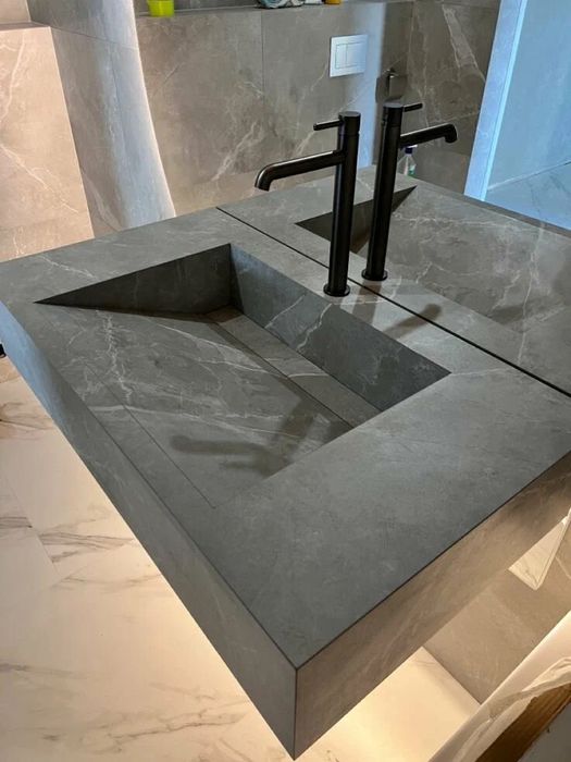 Lavoar, Chiuveta din Gresie, Fainata