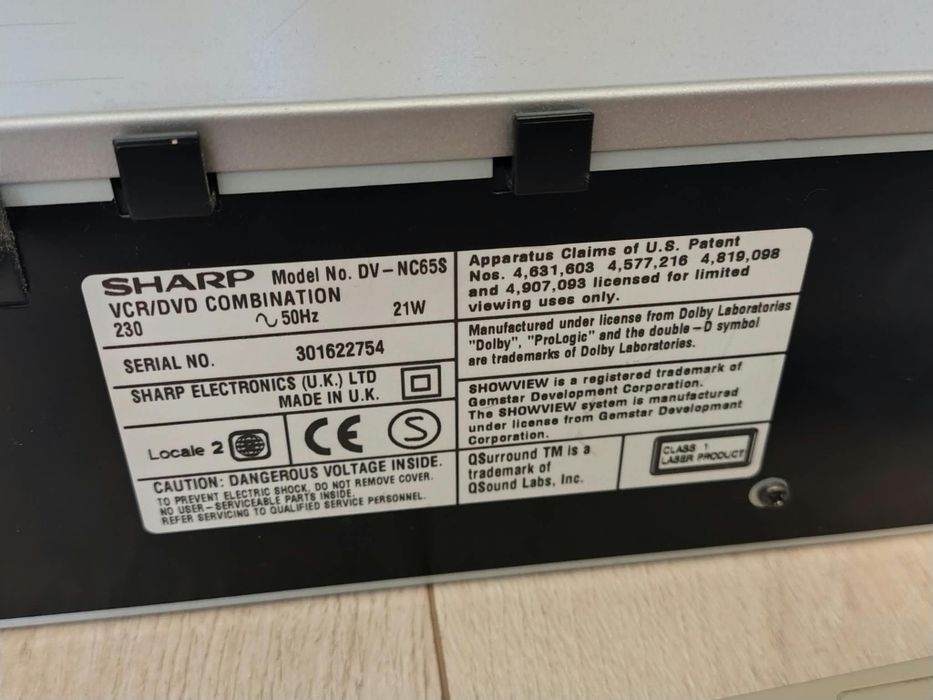 Video combo Sharp DV NC65S