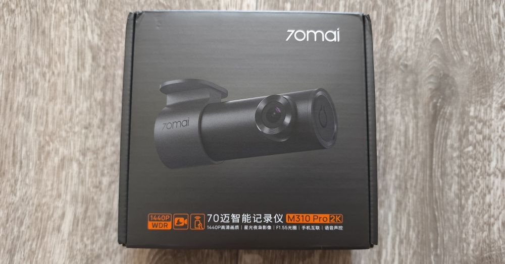 Видеорегистратор 70mai dash cam m310 plus 2k