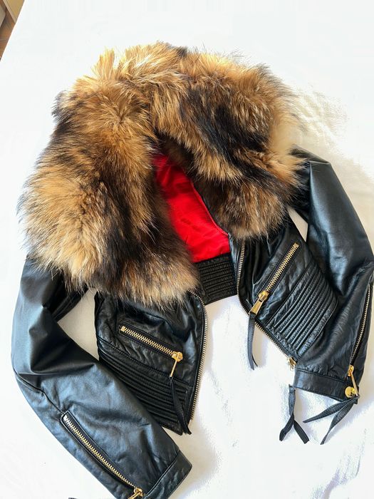 Яке Dsquared D2 естествена кожа