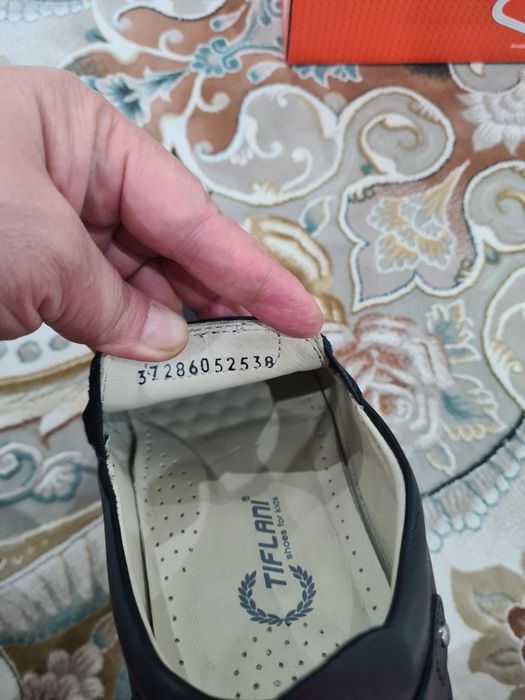 Кожаная детская обувь