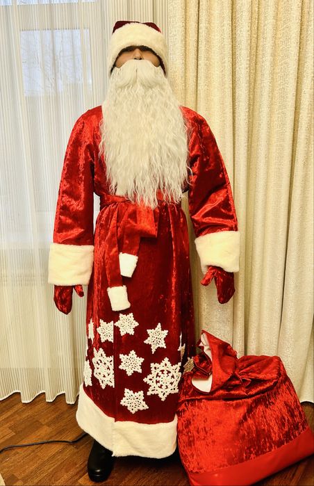 Прокат костюма Дед Мороз