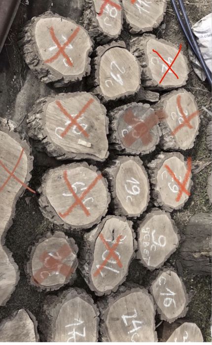 Орехови шайби  - сухи