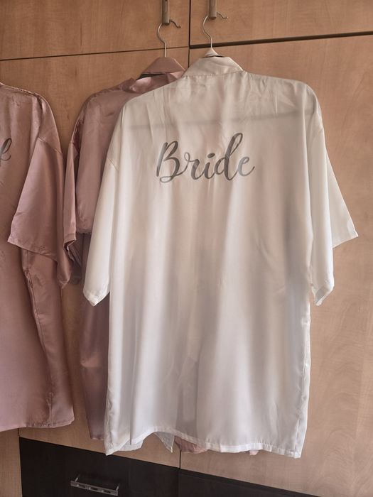 Сватбени халатчета за снимки