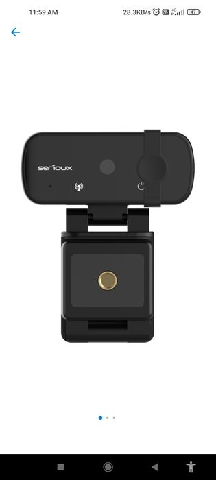 Camera web Serioux Full HD 1080p, Autofocus