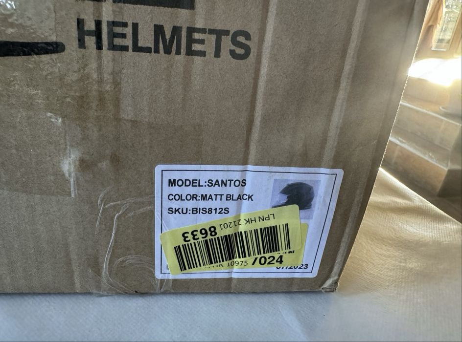 Casca moto flip-up Vinz Santos , marimea L, NOU