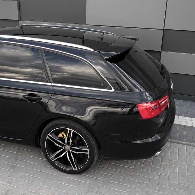 Eleron Luneta Lip Portbagaj Spoiler RS Style Audi A6 C7 Avant, Negru