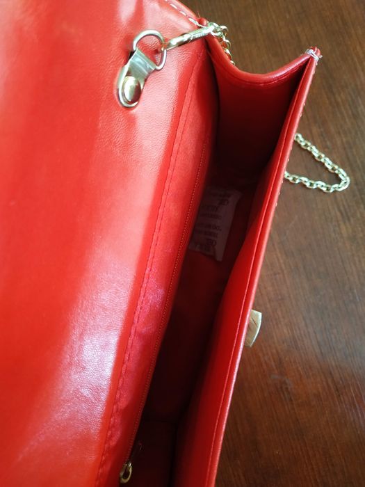 Сумка женская красная